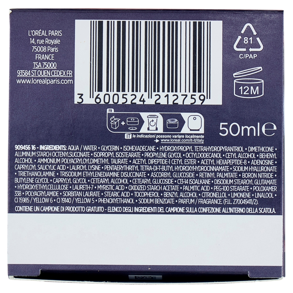 L'Oréal Paris Revitalift Laser Tripla Azione Crema Anti-Età Giorno 50 ml